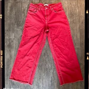 2 / $35👖Zara red jeans❤️